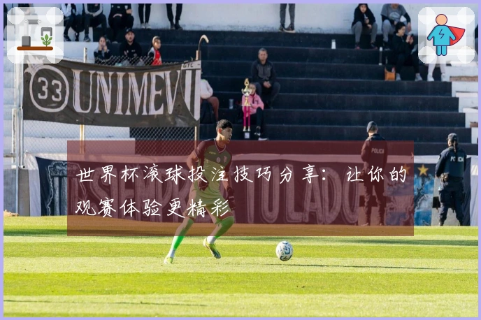 世界杯滚球投注技巧分享：让你的观赛体验更精彩