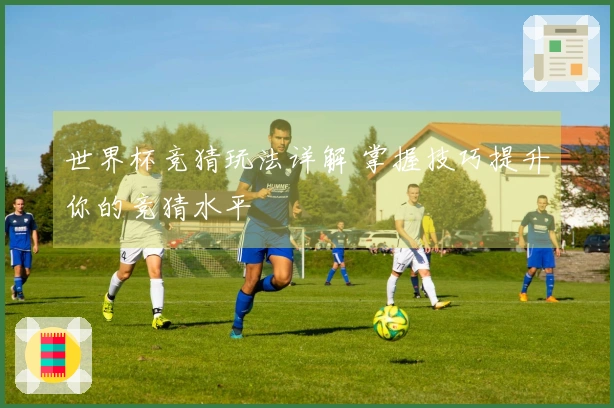 世界杯竞猜玩法详解 掌握技巧提升你的竞猜水平